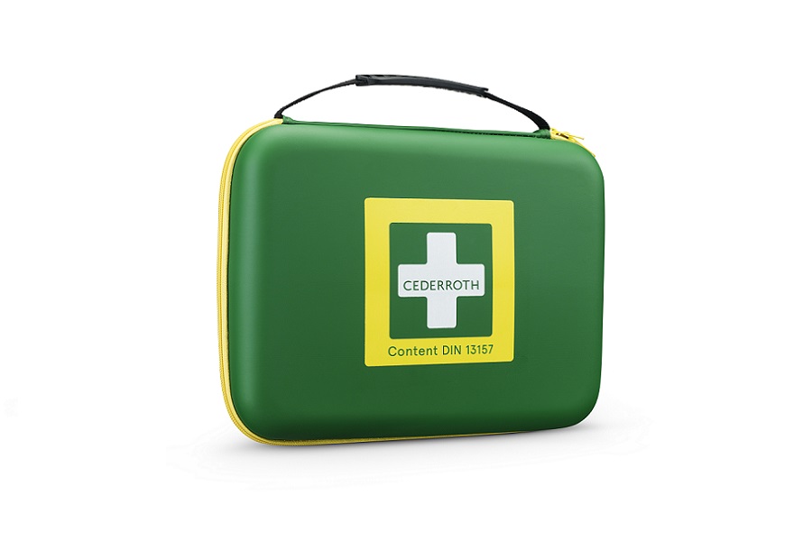 Apteczka przenośna pierwszej pomocy duża DIN 13157 Cederroth First Aid Kit Large 51011007 