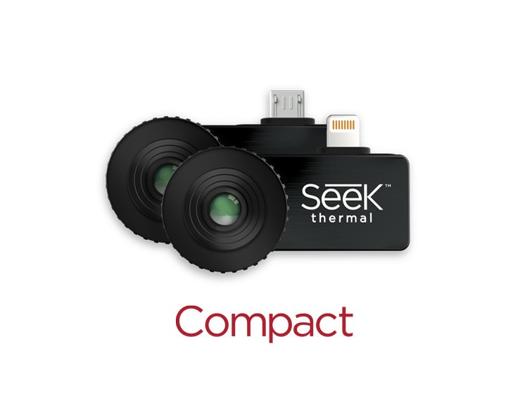 Kamera termowizyjna Compact Seek ANDROID IOS wszystkie końcówki dostępne