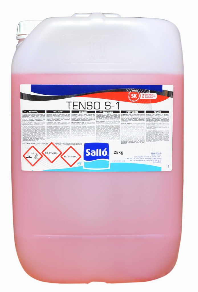 TENSO $1 - 25 kg profesjonalny detergent do zabrudzeń olejowych, tłuszczowych, organicznych