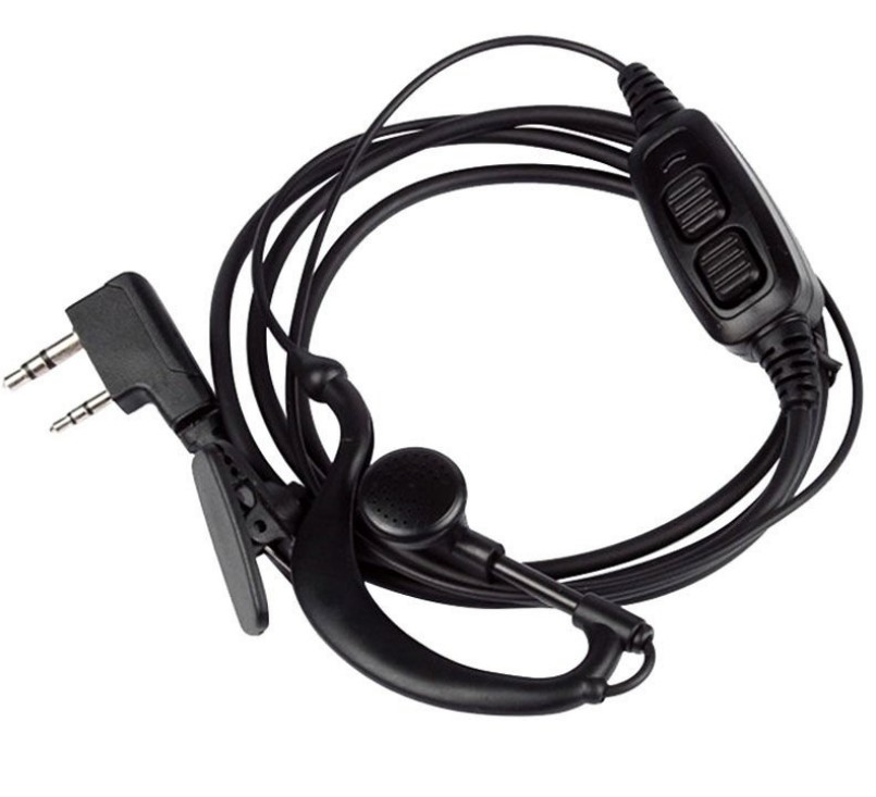 Mikrofonosłuchawka do Baofeng z 2 przyciskami PTT (różne modele, również UV-5R)
