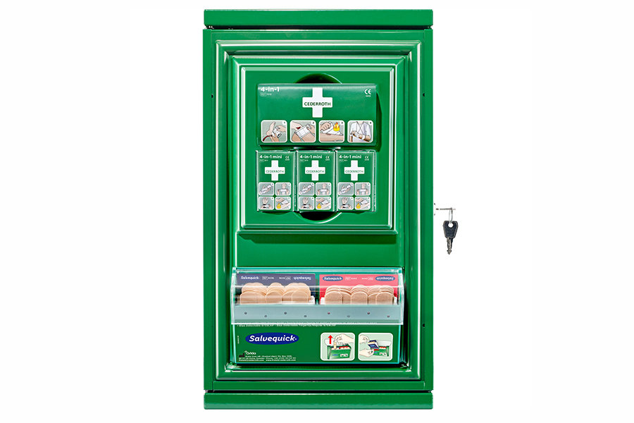 Apteczka ścienna metalowa SMALL Cederroth First Aid Cabinet 291400