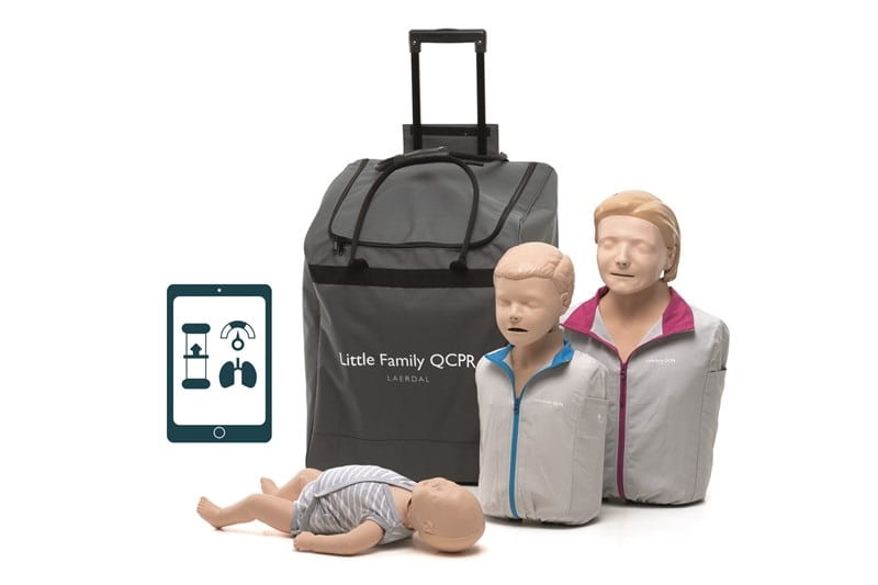 Fantomy Laerdal Little Family QCPR® zestaw manekinów 3 szt.