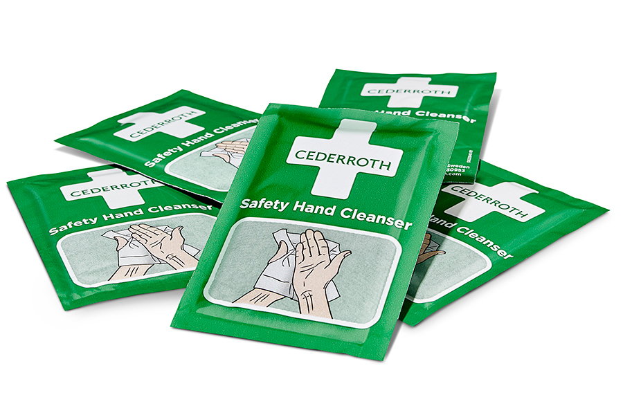 Chusteczki do dezynfekcji 600 szt Cederroth Safety Hand Cleanser 3387