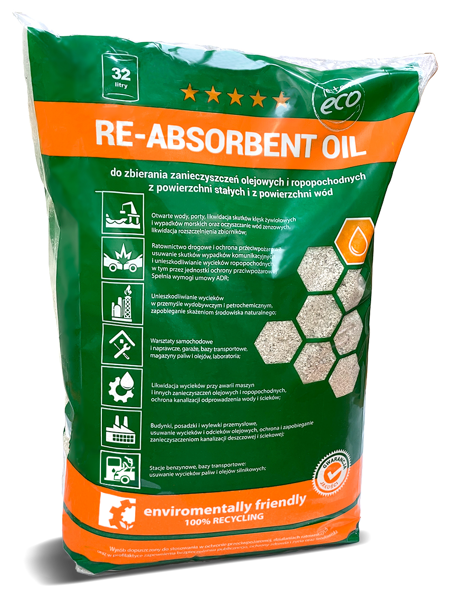 Sorbent Re-absorbent oil