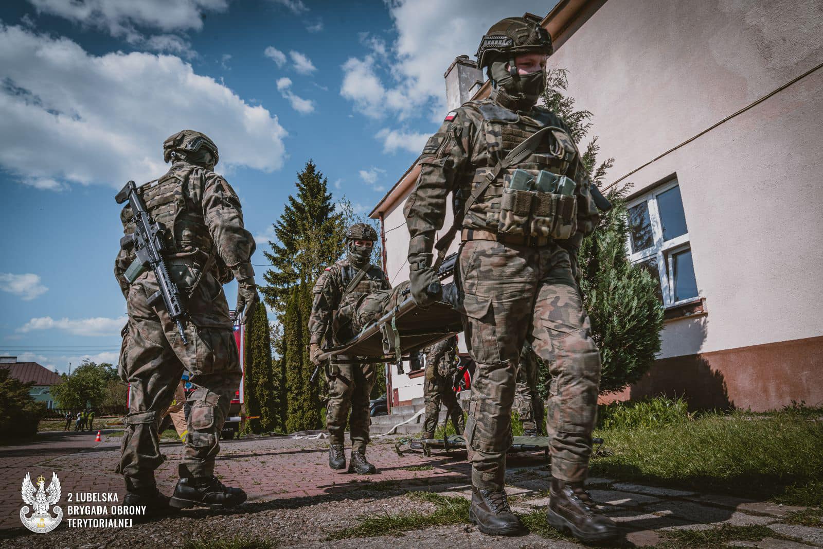 ANAKONDA-23. Wspólne ćwiczenia strażaków i żołnierzy