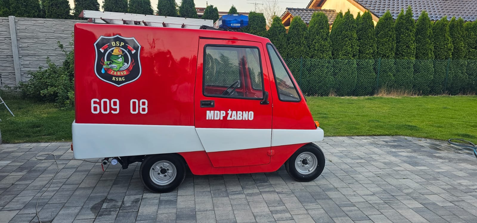 Nowy ‘wóz’ strażacki MDP Żabno